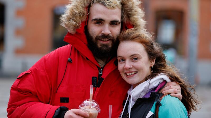 Matthew Deasy and Eleanor Bourke. Photograph: Nick Bradshaw