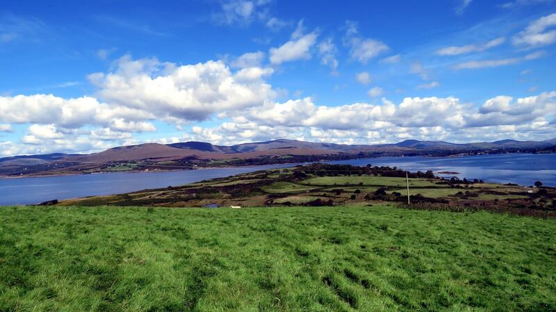 View from the highest point on Whiddy Island