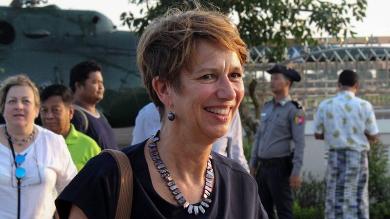 UN special envoy for Myanmar Christine Schraner Burgener. “A bloodbath is imminent.”  Photograph:  AFP via Getty Images