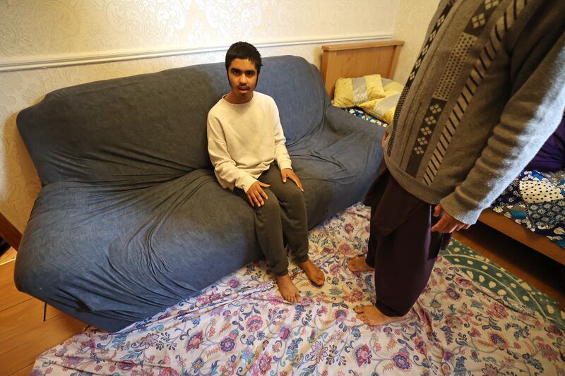 They were also used to seeing Zain sit or stand absolutely still for prolonged periods.  Photograph: Nick Bradshaw