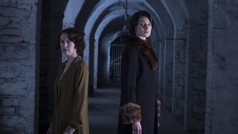 Simone Kirby and Natasha OKeeffe in Resistance