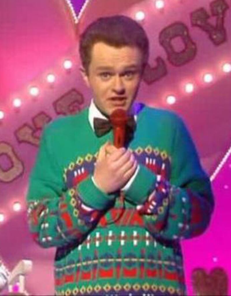 Fr Ted's Eoin McLove, milking the moment