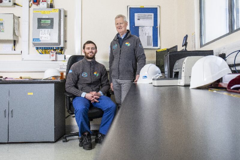 The easy banter of father and son is obvious, with plenty of good-natured ribbing