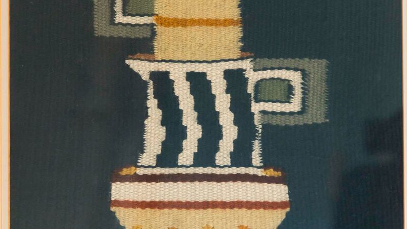 Woven piece by Gillian Friedman. Photograph: Patrick Browne