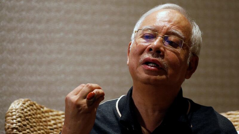 Malaysia’s former prime minister Najib Razak. File photograph: Edgar Su/Reuters