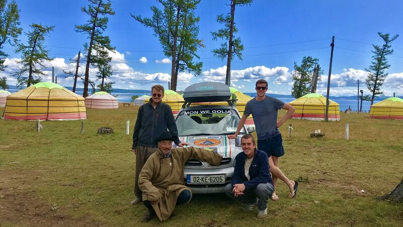 Patrick Kavanagh, Cian Rea and John Finn spent the last 59 days on the road