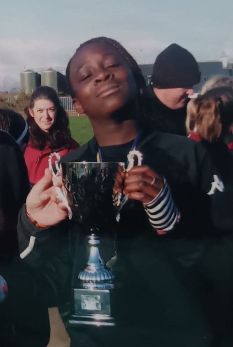 Vanessa Ogbonna from her playing days with Tramore AFC