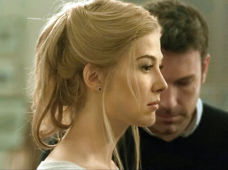 Rosamund Pike and Ben Affleck in Gone Girl
