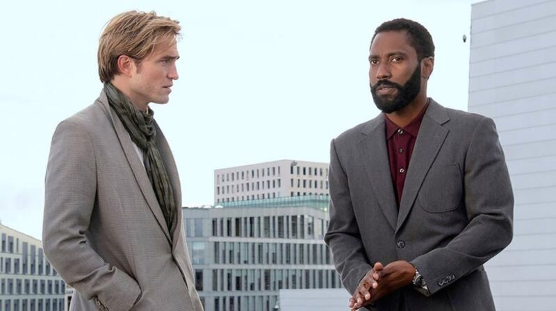 Tenet, directed by Christoper Nolan