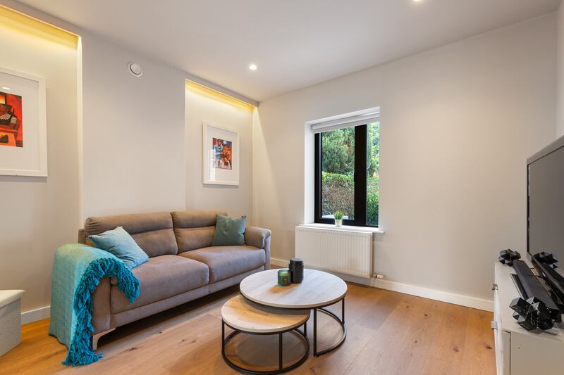 Livingroom: The house has extensive insulation throughout