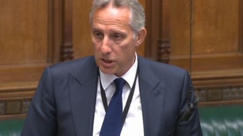 DUP MP Ian Paisley apologises to the House of Commons in London for failing to register two family holidays funded by the Sri Lankan government, which he previously estimated was worth £50,000. Photograph: PA Wire