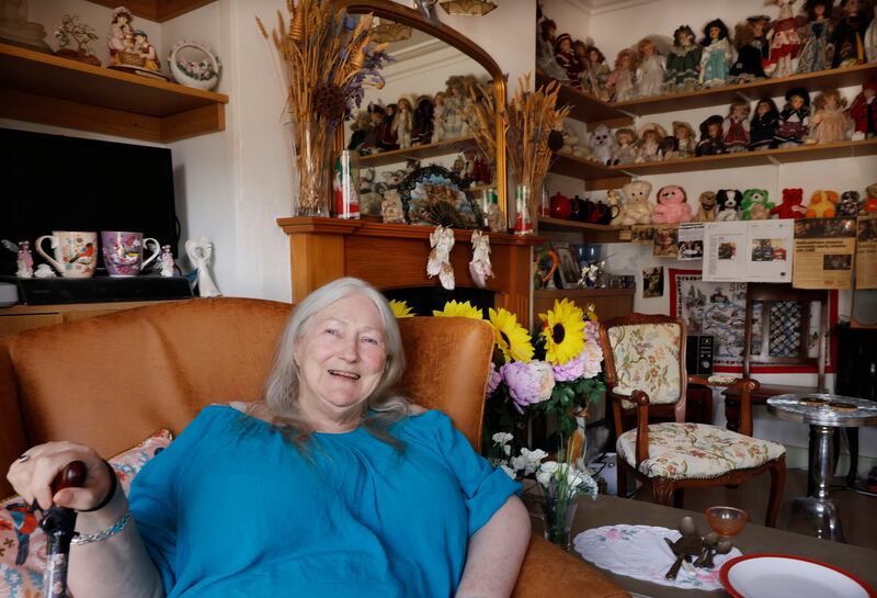 Annette Egan: 'You look forward to a visitor coming, I think the world of my visitors. I like them to come as often as they can...' Photograph: Alan Betson

