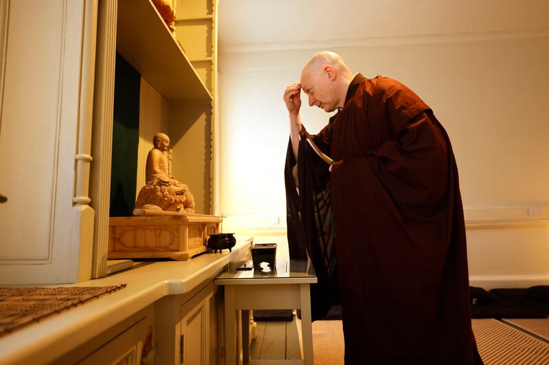 Ian Kilroy: 'What I love about the Zen tradition is it doesn’t have gurus. It doesn’t make great claims.' Photograph: Alan Betson
