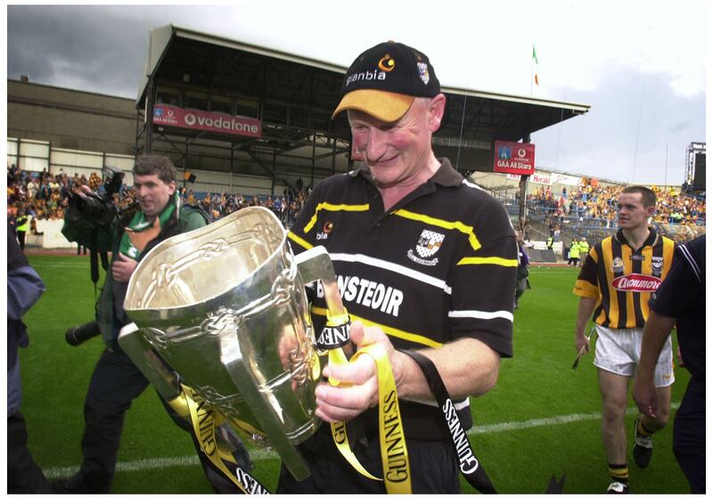 Brian Cody after his first Liam MacCarthy Cup. Photograph: Alan Betson