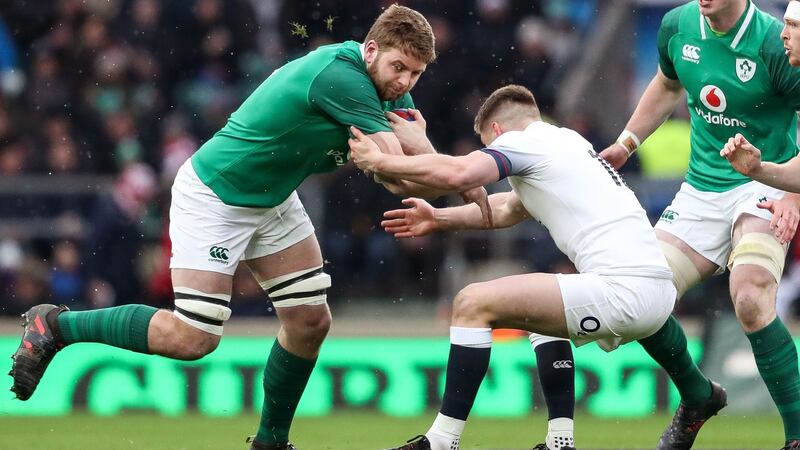 Iain Henderson also committed his future to Ulster and Ireland. Photo: Dan Sheridan/Inpho