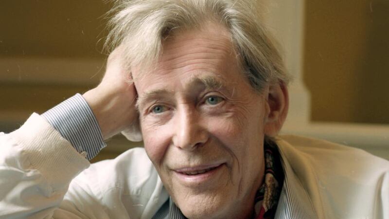 Peter O’Toole pictured in Longfield’s in 1996. The actor was a regular guest at the Dublin hotel. Photograph: Frank Miller