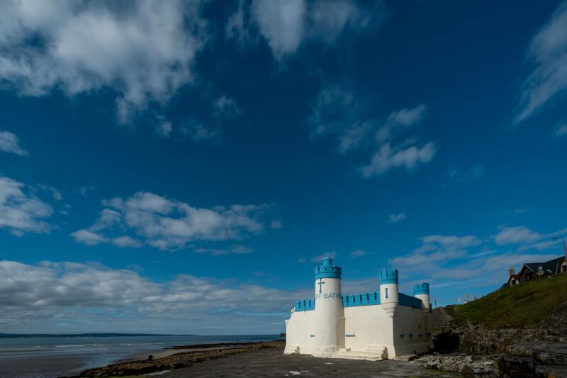The Old Cliff Baths, Enniscrone, Co Sligo. Photograph: Eddie Lee