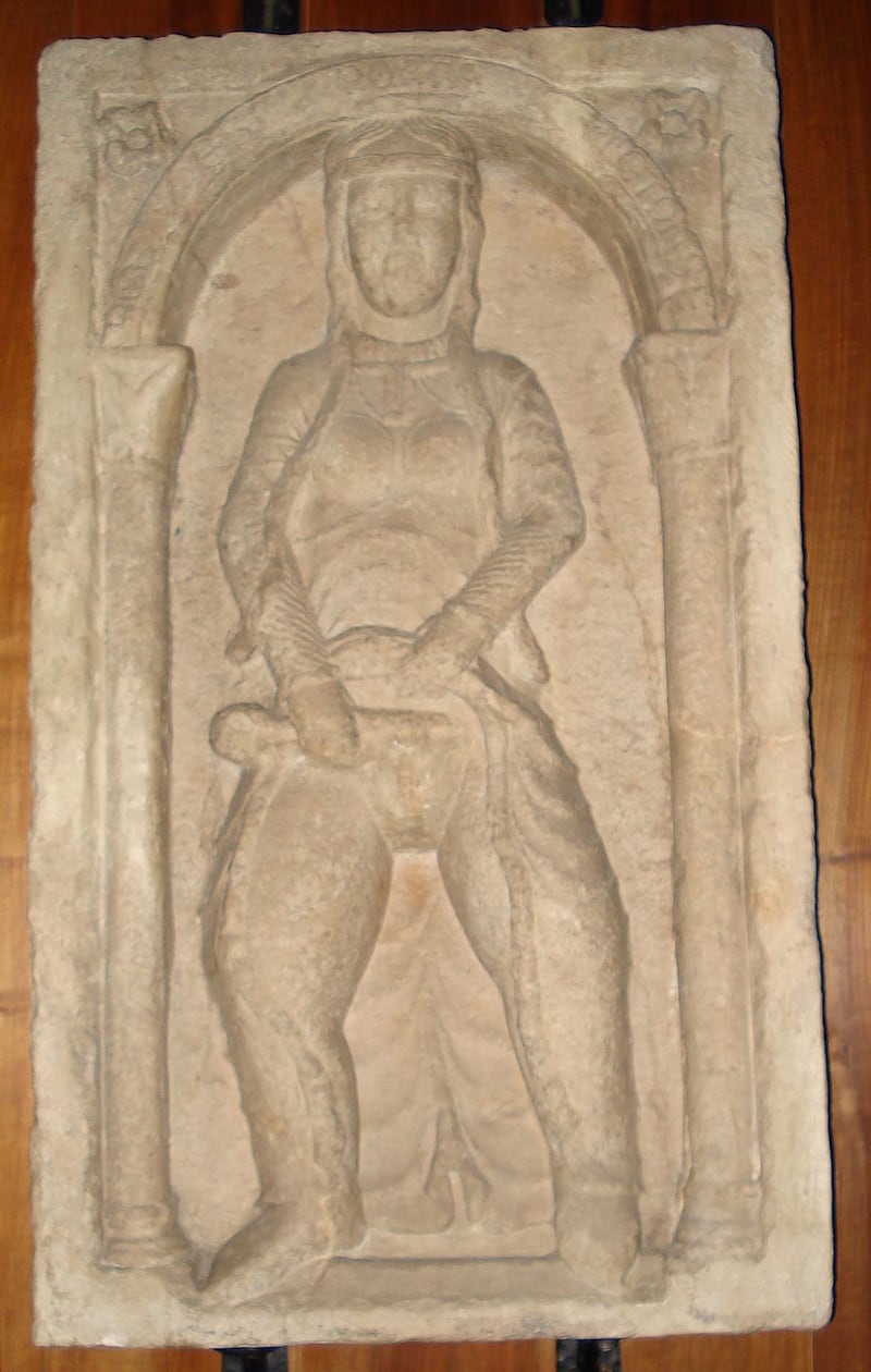 A Milan carving that was removed from its original position – believed to be above one of the gates to the city – by Cardinal Carlo Borromeo in the 1500s. Photograph: G Dallorto Wikimedia Commons