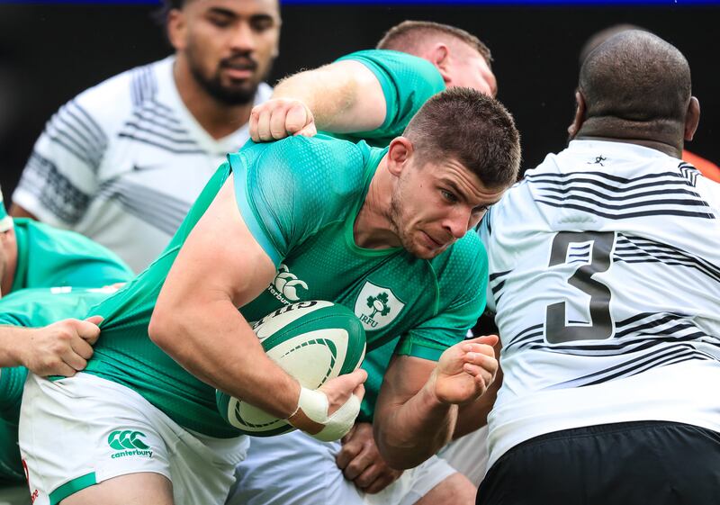 Nick Timoney was one of the few Irish players to impress. Photograph: Evan Treacy/Inpho