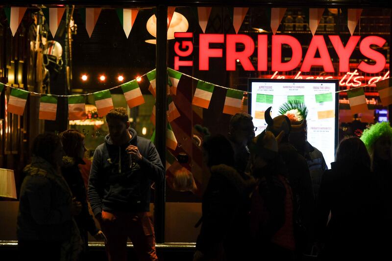 TGI Fridays: some customers complain about the service charge. Photograph: Artur Widak/NurPhoto via Getty