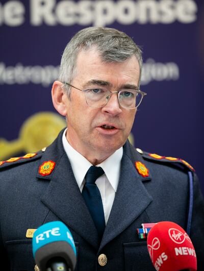 Garda Commissioner Drew Harris. Photograph: Gareth Chaney/Collins