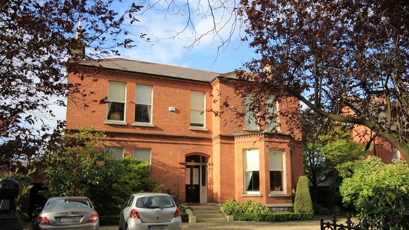 St Dominic’s, 5 Temple Gardens, is a large detached redbrick house on about a third of an acre with an expansive north-facing rear garden