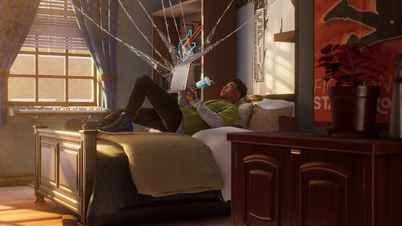 As they progress through the story, Peter and Miles unlock unique new abilities 