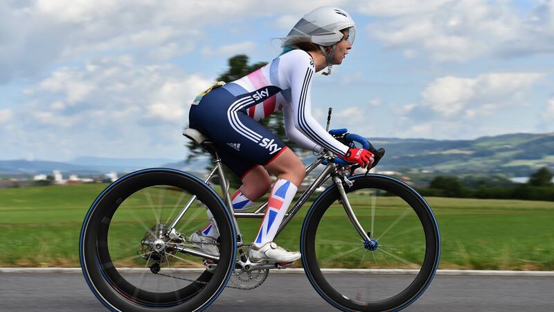 Hannah Dines  in Lucerne in 2015. Photograph: Christopher Lee/Getty Images