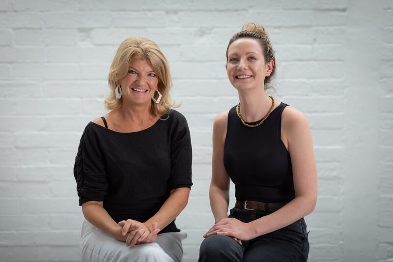 Charley Stoney, (left) CEO, IAPI with Aoife McCleary, snr copywriter, In the Company of Huskies and IAPI board member