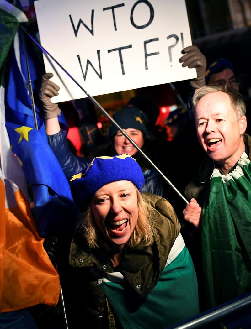 Sinéad Walsh: “I don’t think anyone is looking forward to a second referendum but I think it might be the only way to break the deadlock in parliament.” Photograph: Dylan Martinez/Reuters