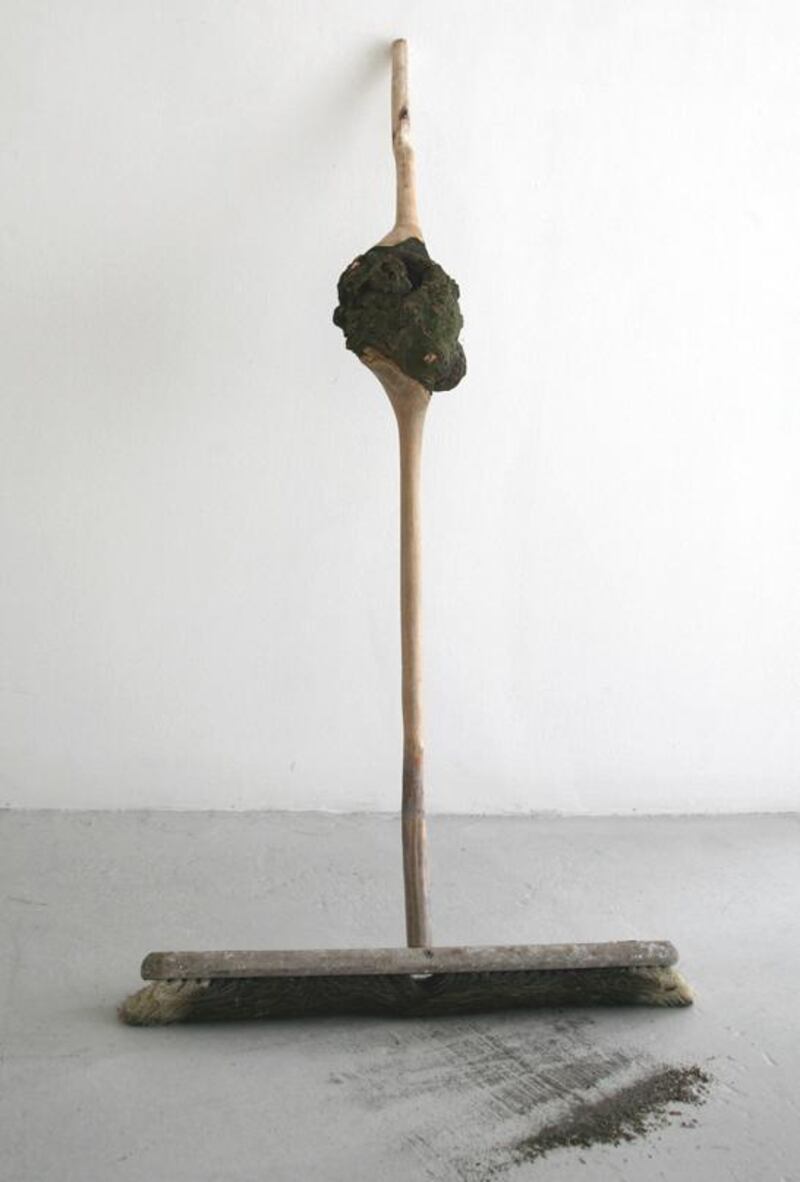 Lucy Andrews, Outgrowths (installation view). Leitrim Sculpture Centre, Manorhamilton.