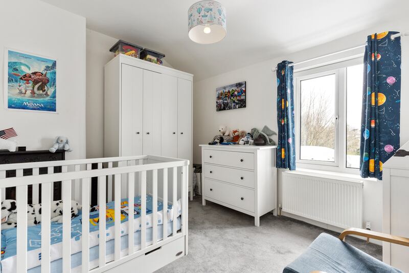 The second bedroom in the property