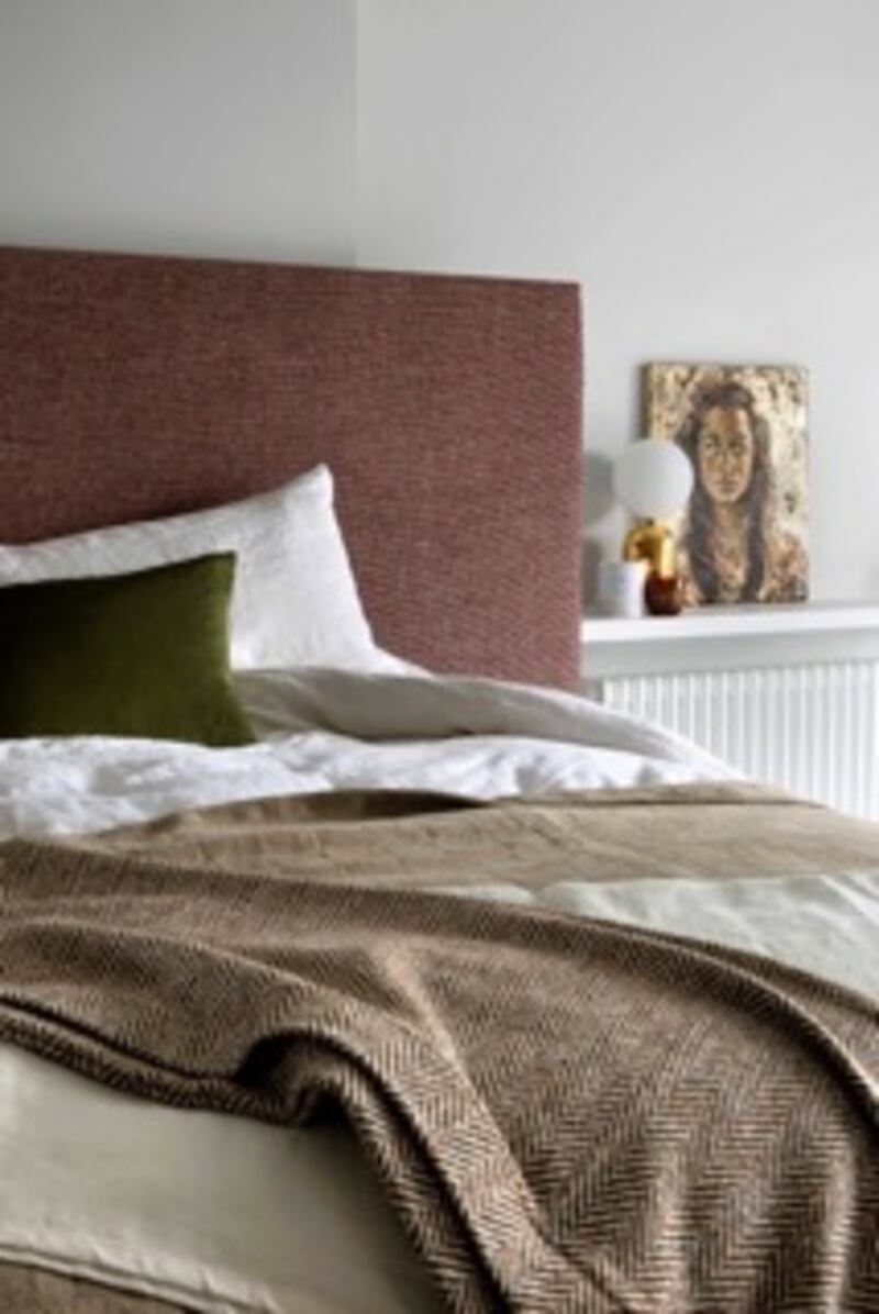 Basketweave blankets, €250, from Stable of Ireland. Photograph: Barbara Corsica
