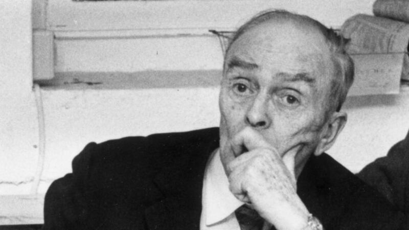 Innocent: Harry Gleeson could not have killed Mary McCarthy, according to Seán MacBride, his lawyer, shown here in 1972.  Photograph: Wesley/Keystone/Getty