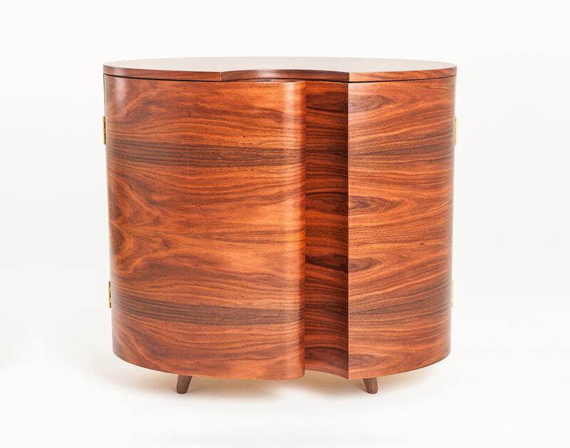 The Swirl cabinet. Photograph: Tricia Harris design