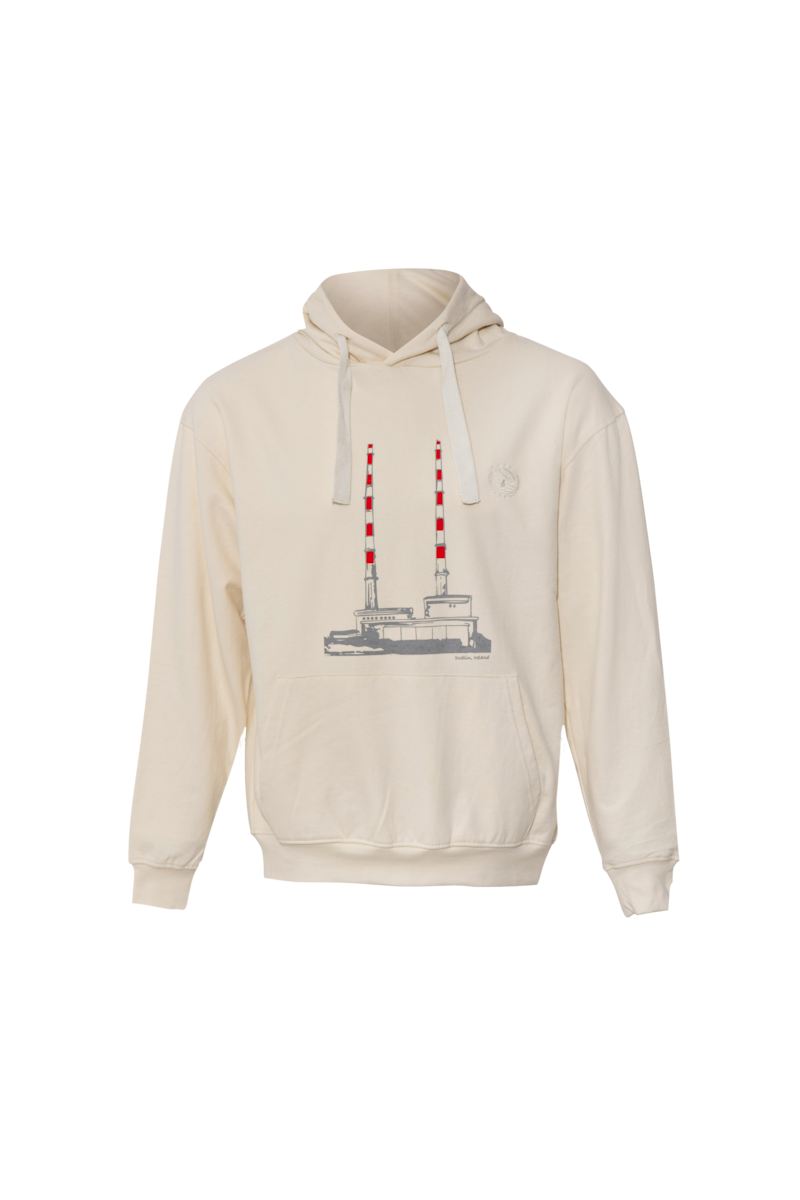 Green Island Unisex Poolbeg Sketch Cross Hoodie, Carrolls Irish Gifts, €55