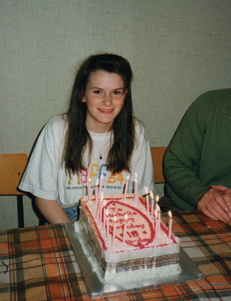 Michelle Gallen at 18