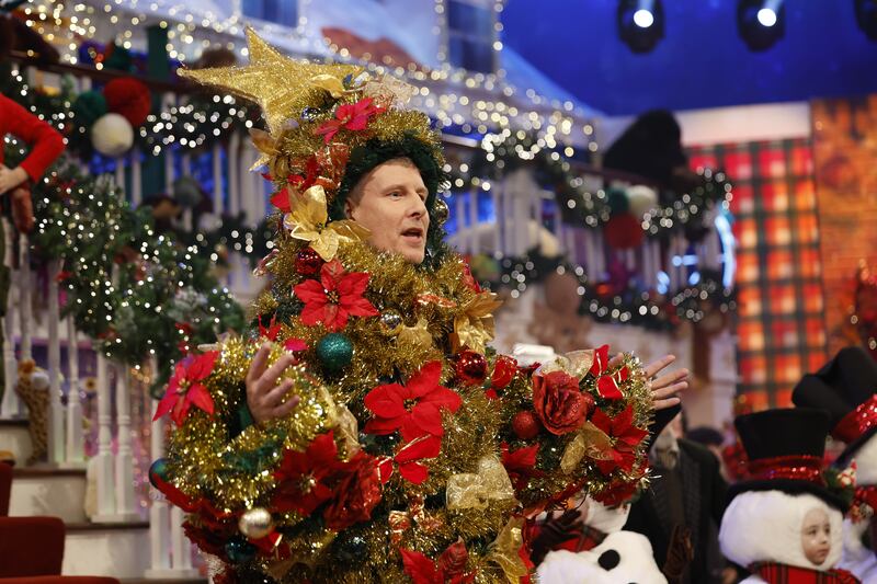 Patrick Kielty presents this year's Late Late Toy Show. Photograph: Andres Poveda