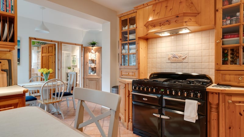 Kitchen with Stanley range.