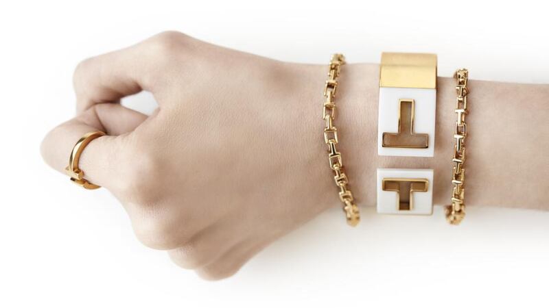 Jewellery from Amfitheatreof’s new T  Collection for Tiffany