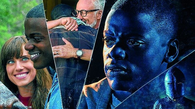 Get Out: a stunning politically charged horror film about an African-American man’s encounters with a fiercely heightened version of white suburbia.