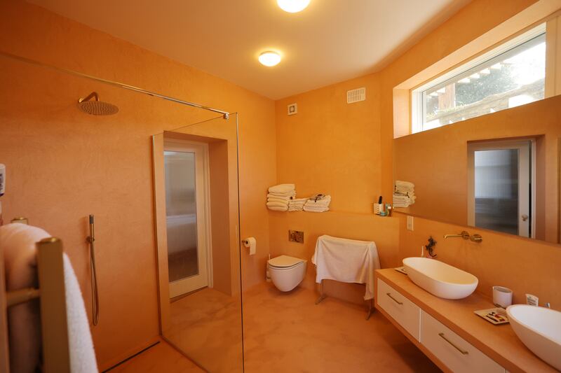 Bathroom. Photograph: Alan Betson