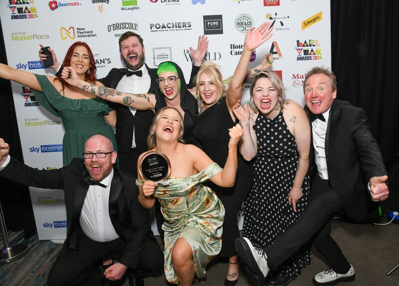 Best bar to watch the match winner Woolshed Baa & Grill, sponsored by Sky Business. Photograph: Paul Sherwood