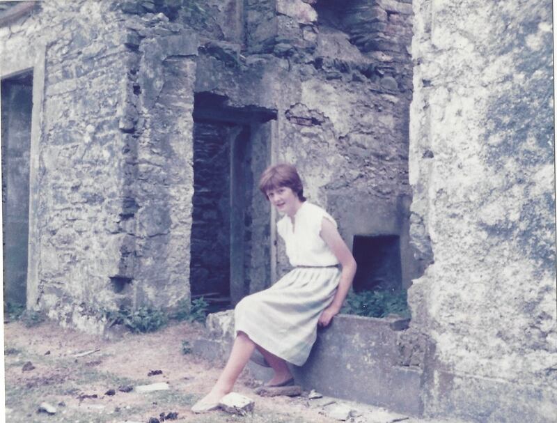 Rachael English aged 14 in Killarney: I spent hours honing my English essays while cramming the rest of my homework into 20 minutes in front of MT USA. I wrote rambling pieces about school in an old office diary