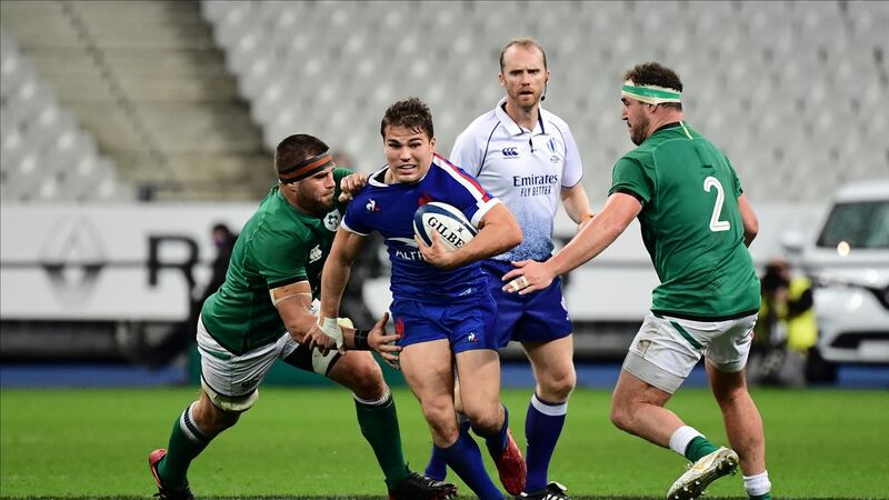 In-form French scrumhalf Antoine Dupont could be a decent bet in the top try-scorer market. Photograph: Dave Winter/Inpho