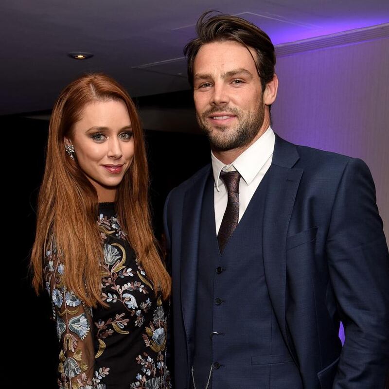 First marriage: Ben Foden with Una Healy in 2016. Photograph: Dave Hogan/Getty