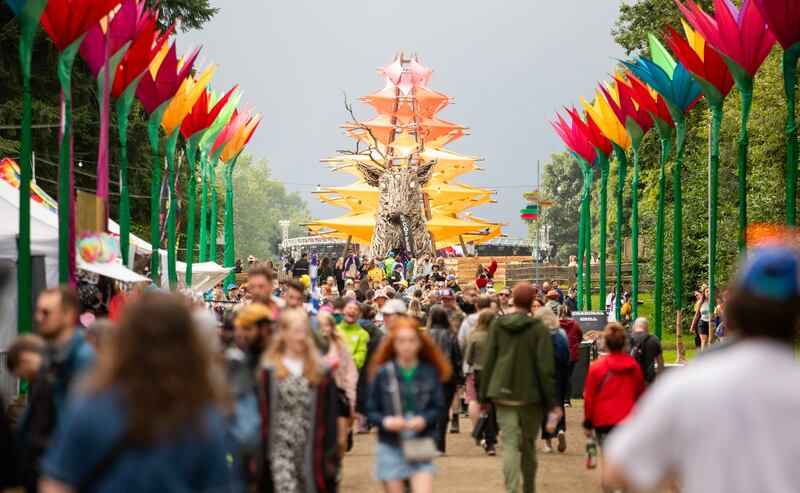 All Together Now 2024: Festivalgoers at the Curraghmore Estate. Photograph: Gareth Chaney 

