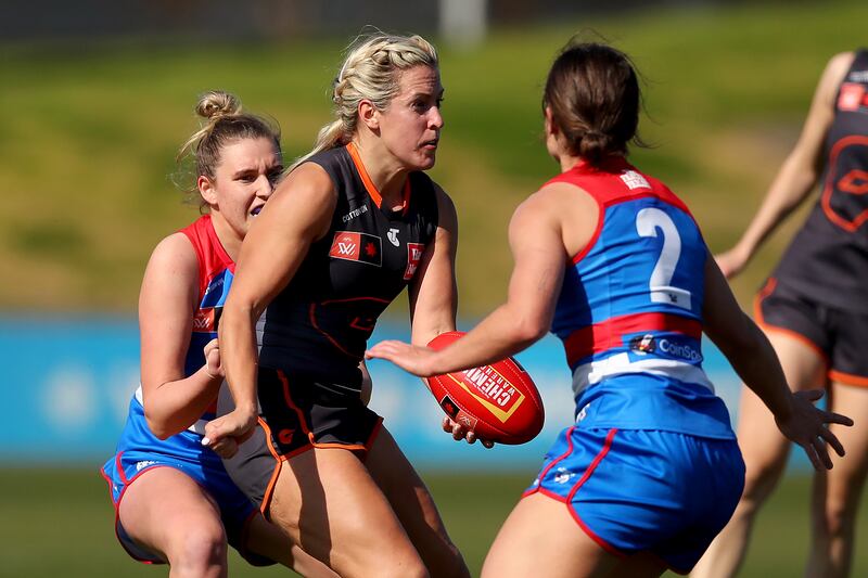 Brid Stack has won senior player of the year in Ireland but now plays over in Australia. Photograph: Kelly Defina/Getty Images