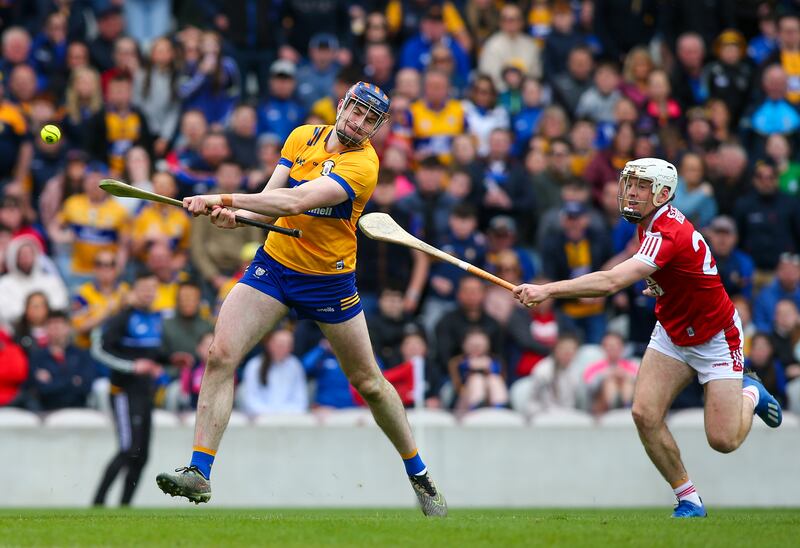 Clare need a big game from David Fitzgerald (left) who has not been able to back up his stellar league form in the championship. Photograph: Ken Sutton/Inpho