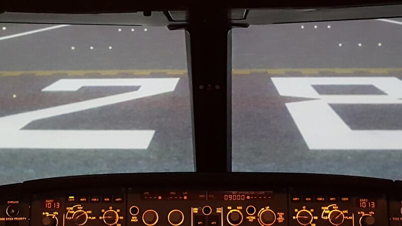 Touchdown at Dublin Airport. Phew.